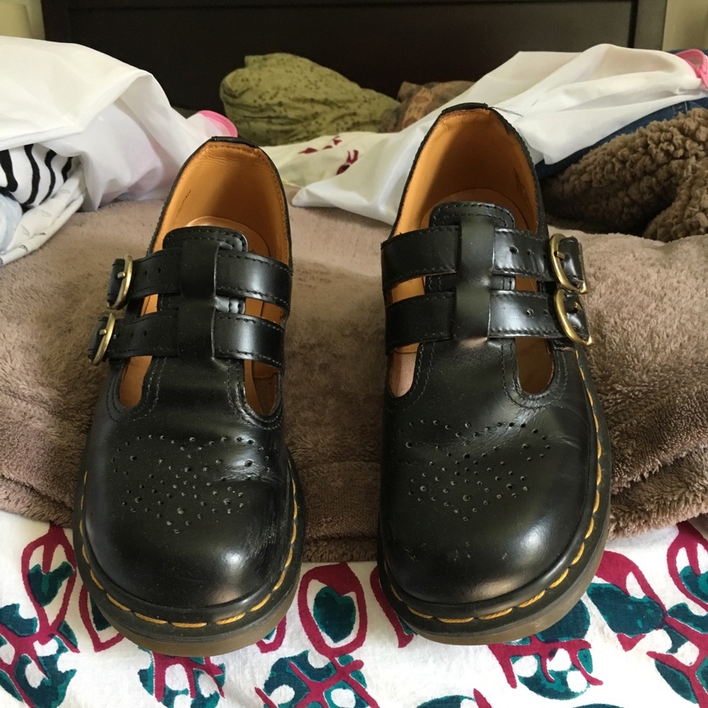 Dr. Marten Mary Janes - Made in England